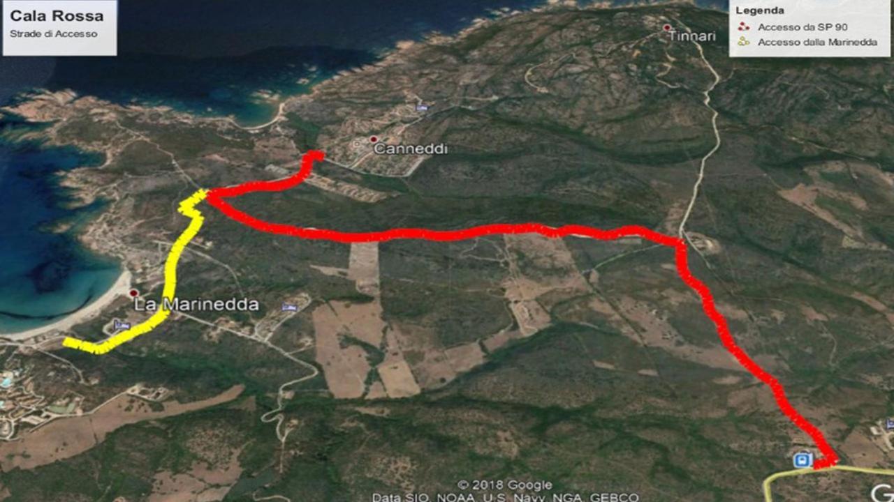 Vacanze In Natura Incontaminata "Casa Vacanza Francesca" Isola Rossa Εξωτερικό φωτογραφία