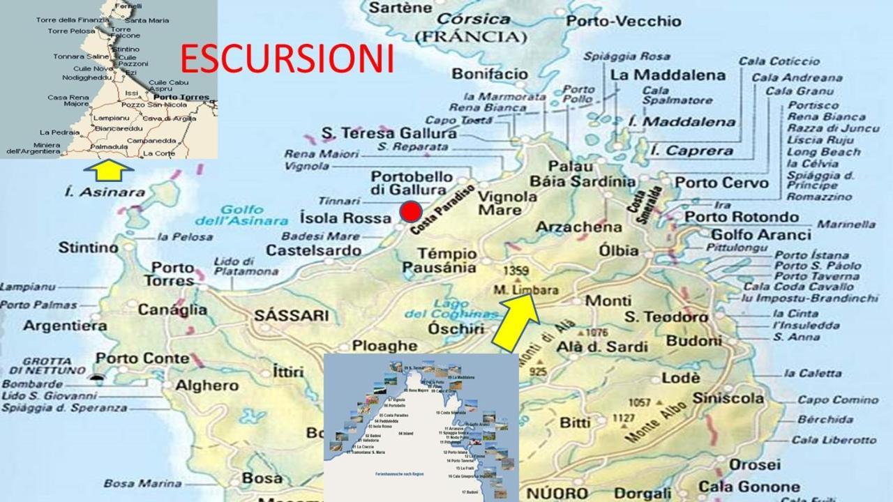 Vacanze In Natura Incontaminata "Casa Vacanza Francesca" Isola Rossa Εξωτερικό φωτογραφία